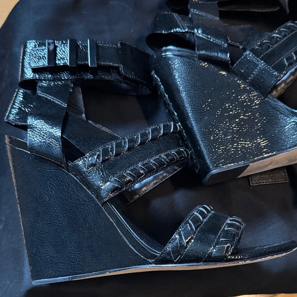Alexander Wang Black Strappy Sandals